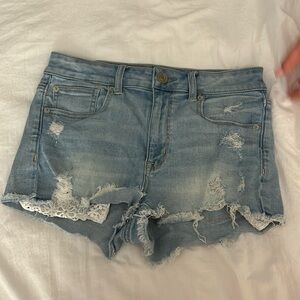 american eagle jean shorts